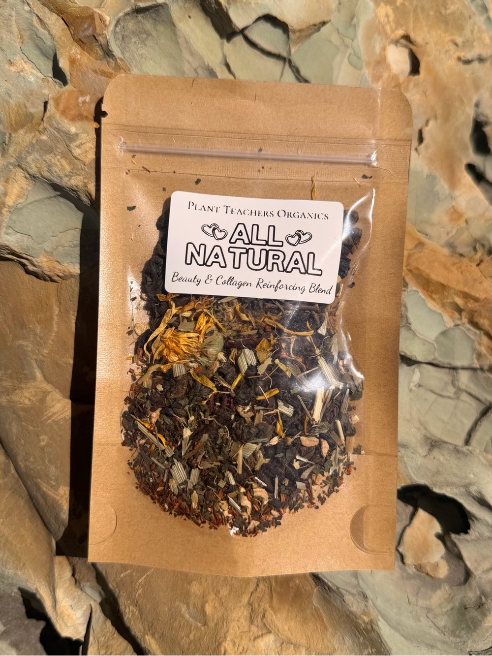 10 TEA BAGS All Natural: Ethereal Beauty Reinforcing Loose Leaf Tea Blend